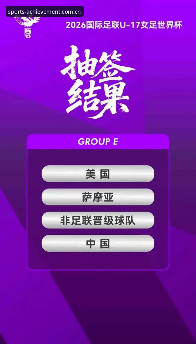 U17世界杯抽签揭晓：中国男女足出线形势全面解析